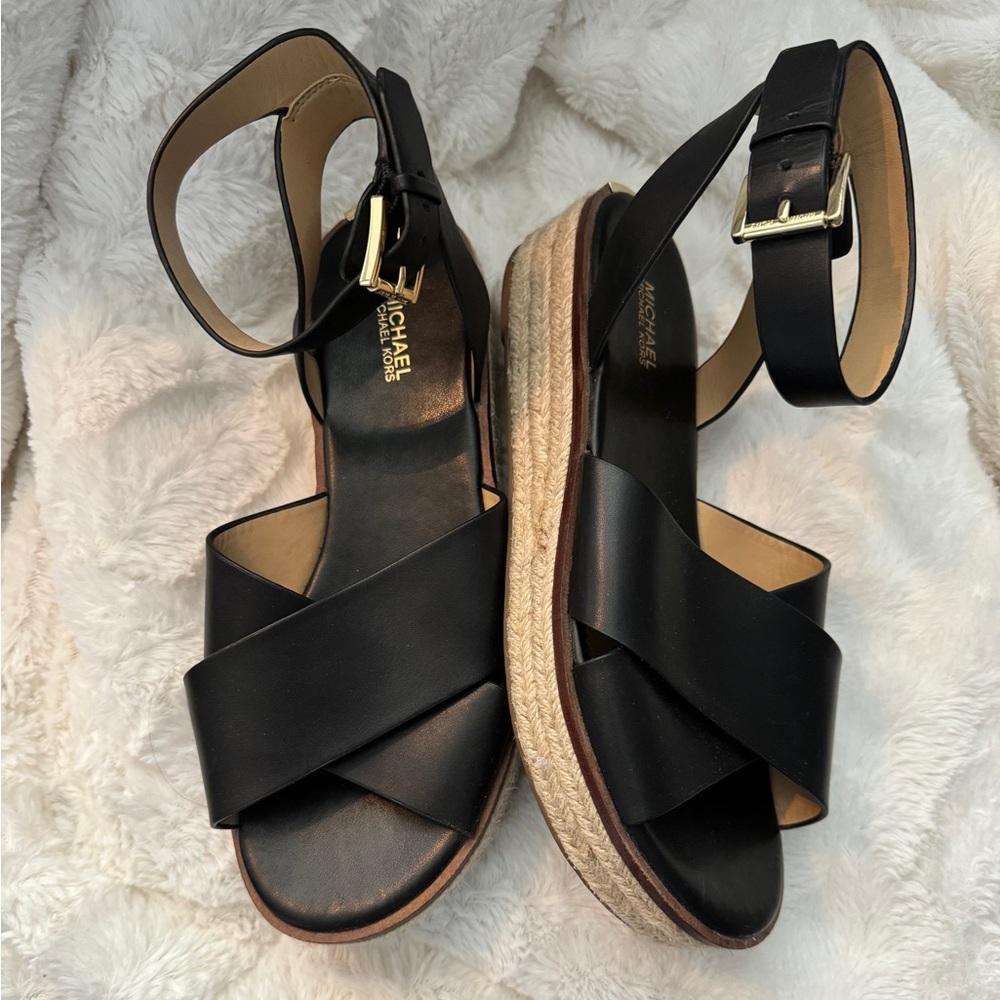Michael kors platform sandals